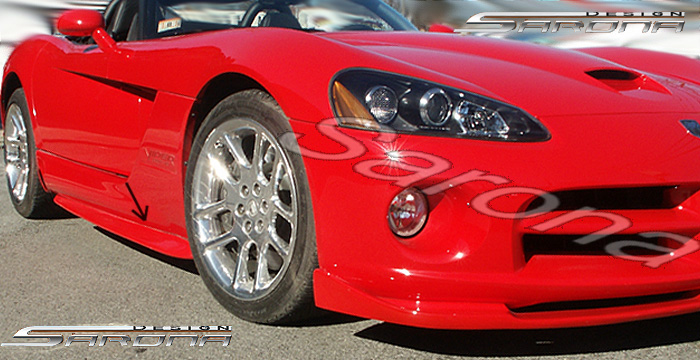 Custom Dodge Viper Side Skirts  Coupe (2003 - 2010) - $550.00 (Part #DG-004-SS)